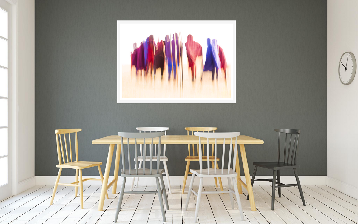 Maasai Portrait – large canvas by Andrew Scriven