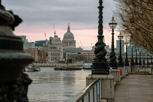 Along the Embankment – signed fine art photograph by Andrew Scriven
