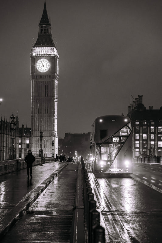 The Last Bus Home – signed fine art photograph by Andrew Scriven