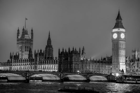 Westminster by Night – signed fine art photograph by Andrew Scriven