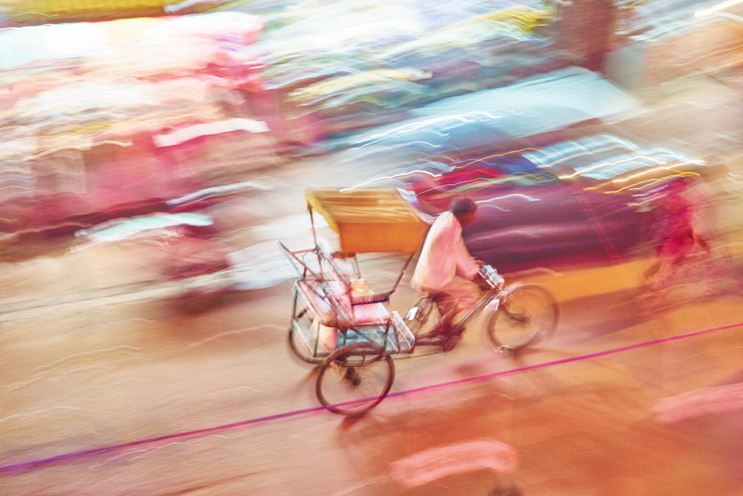 Pushing along – signed fine art photograph by Andrew Scriven