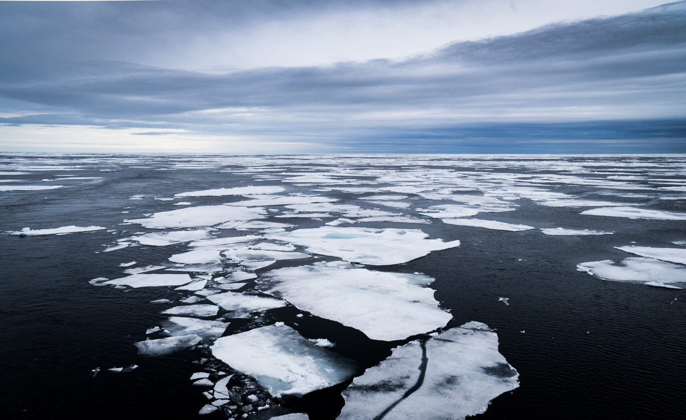 Breaking ice