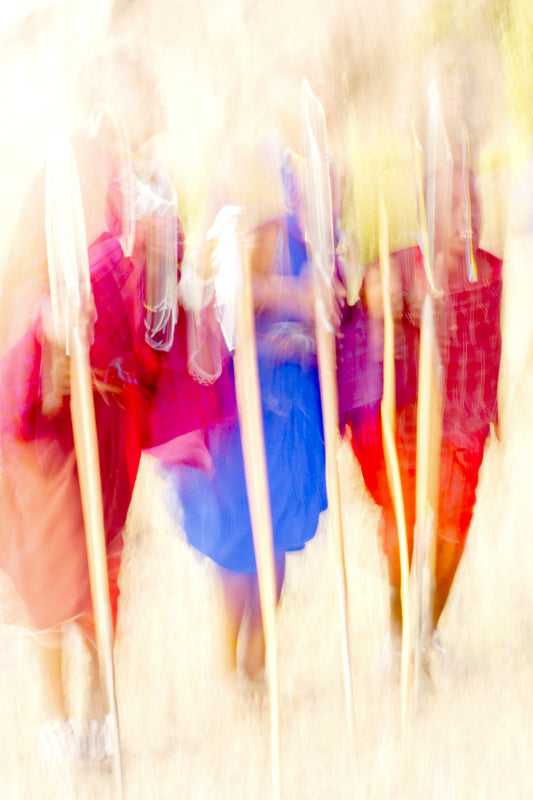 Dance of maasai 2 – signed fine art photograph by Andrew Scriven